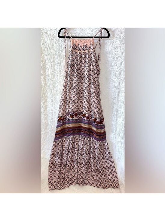 living doll Dresses & Skirts - Living Doll Los Angeles Floral Halter Spaghetti Strap Maxi Dress
